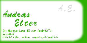 andras elter business card